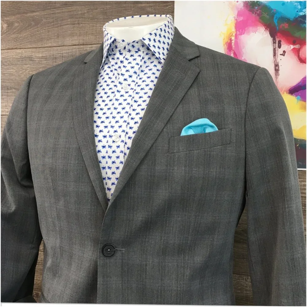 Banana Republic Mens Blazer Sport Coat Two Button Casual Jacket Size 42R Suit‎